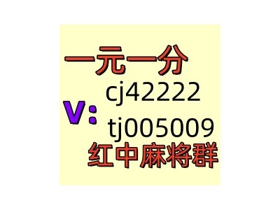 本地1元1分微信红中麻将群行业领先