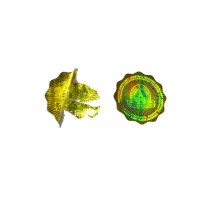 厂家定制生产一次性镭射全息标签