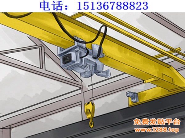 单梁吊钩行车价格 - 副本