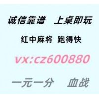 桌游一元一分跑得快红中麻将升级后效果最佳