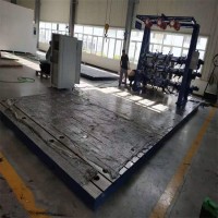 近邻北京天津两个直辖市北重厂家 汽车研发中心试验铁地板 焊接工作台 T型槽平台 试验铁地板